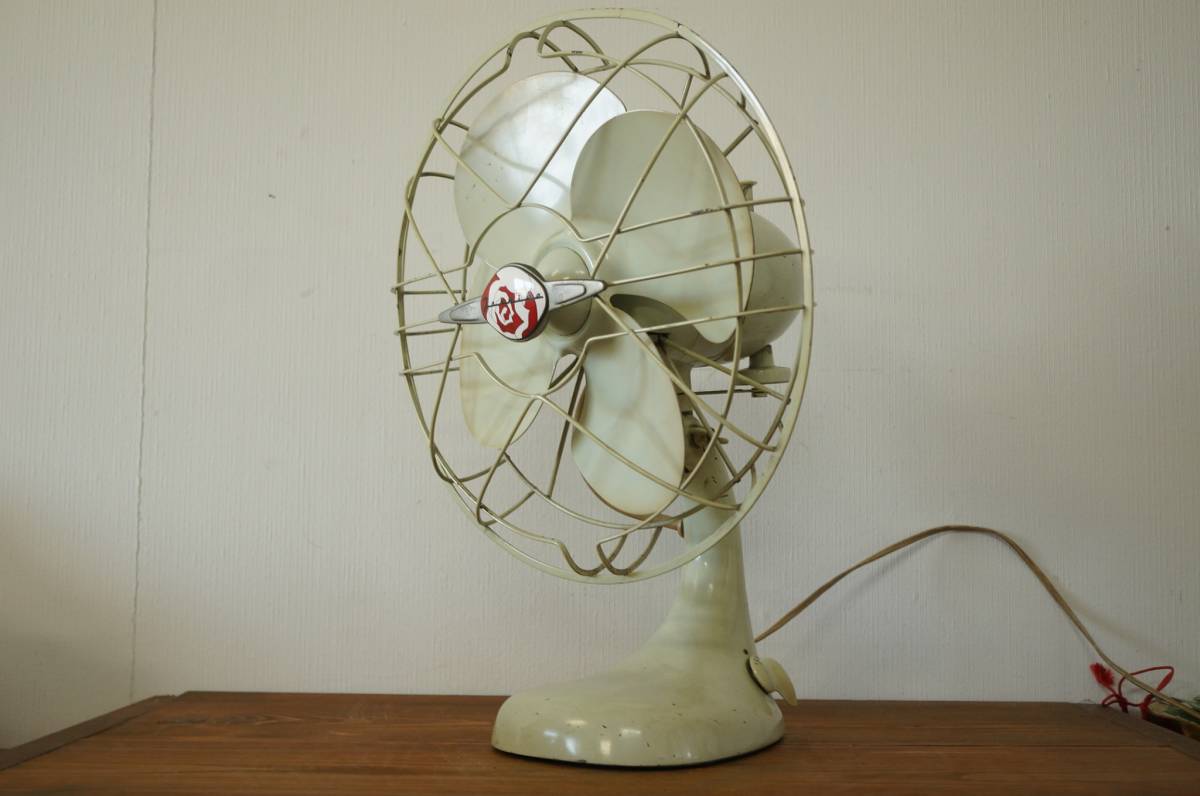 冷暖房・空調 昭和レトロ [ジャンク品]東芝 A.C ELECTRIC FAN 4枚羽
