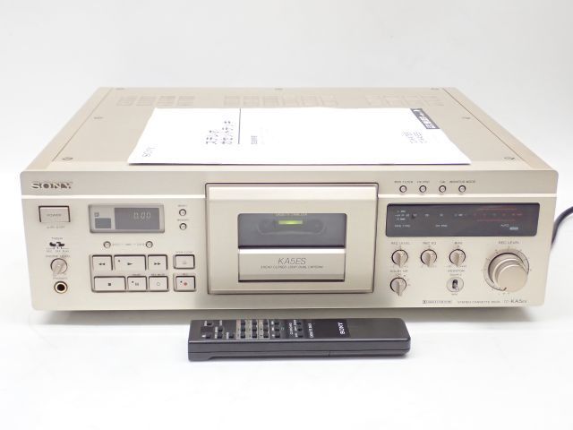 Technics テクニクス カセットデッキ RS-275U 通電OK 動作未確認