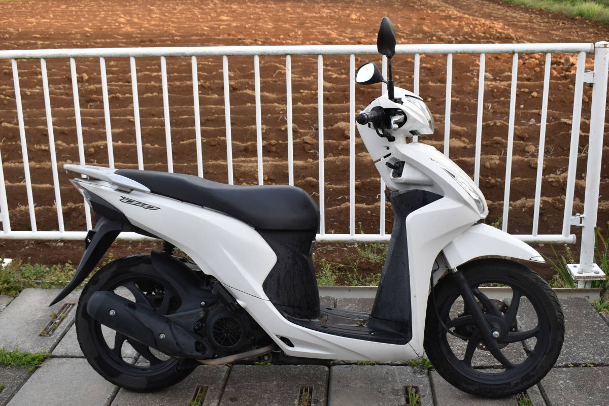 外装美車　dio110 jf58　2019年モデル　 ホンダ ディオ110 2019年式 2BJ-JF58の諸元・スペック情報 | ウェビック