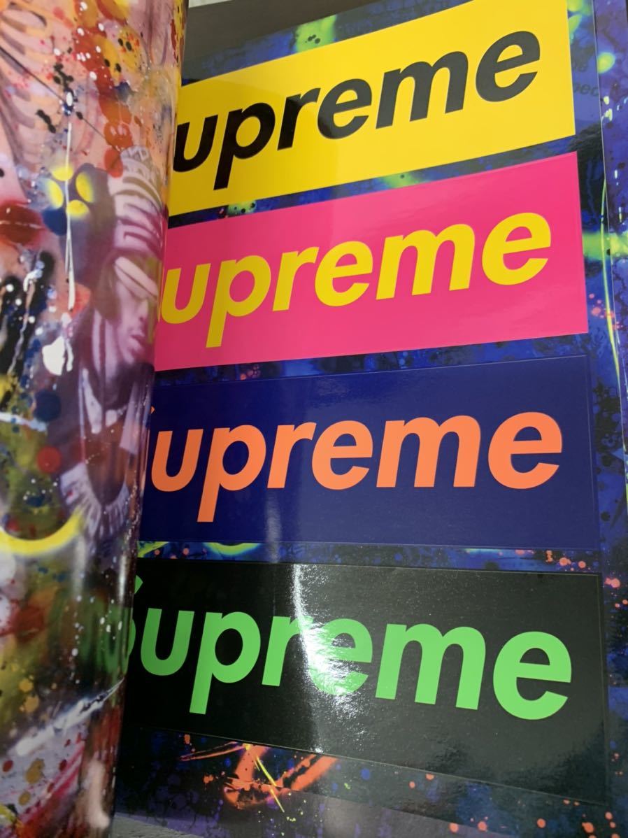 Supreme Book 四冊セット ステッカー完備 ムック本 【公式通販】