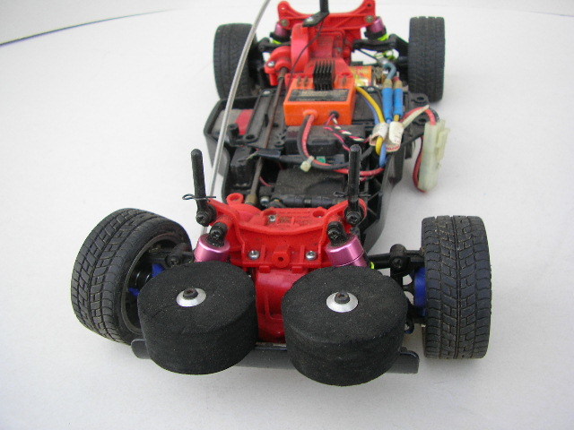 タミヤ M03 ミニシャーシ サーボ・アンプ付 中古