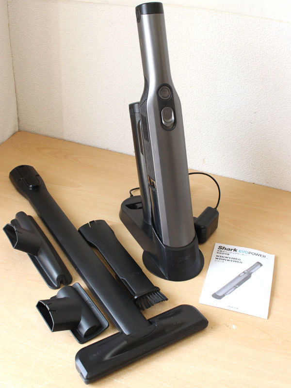 ☆Shark EVOPOWER Plus シャーク 充電式ハンディクリーナー W35P