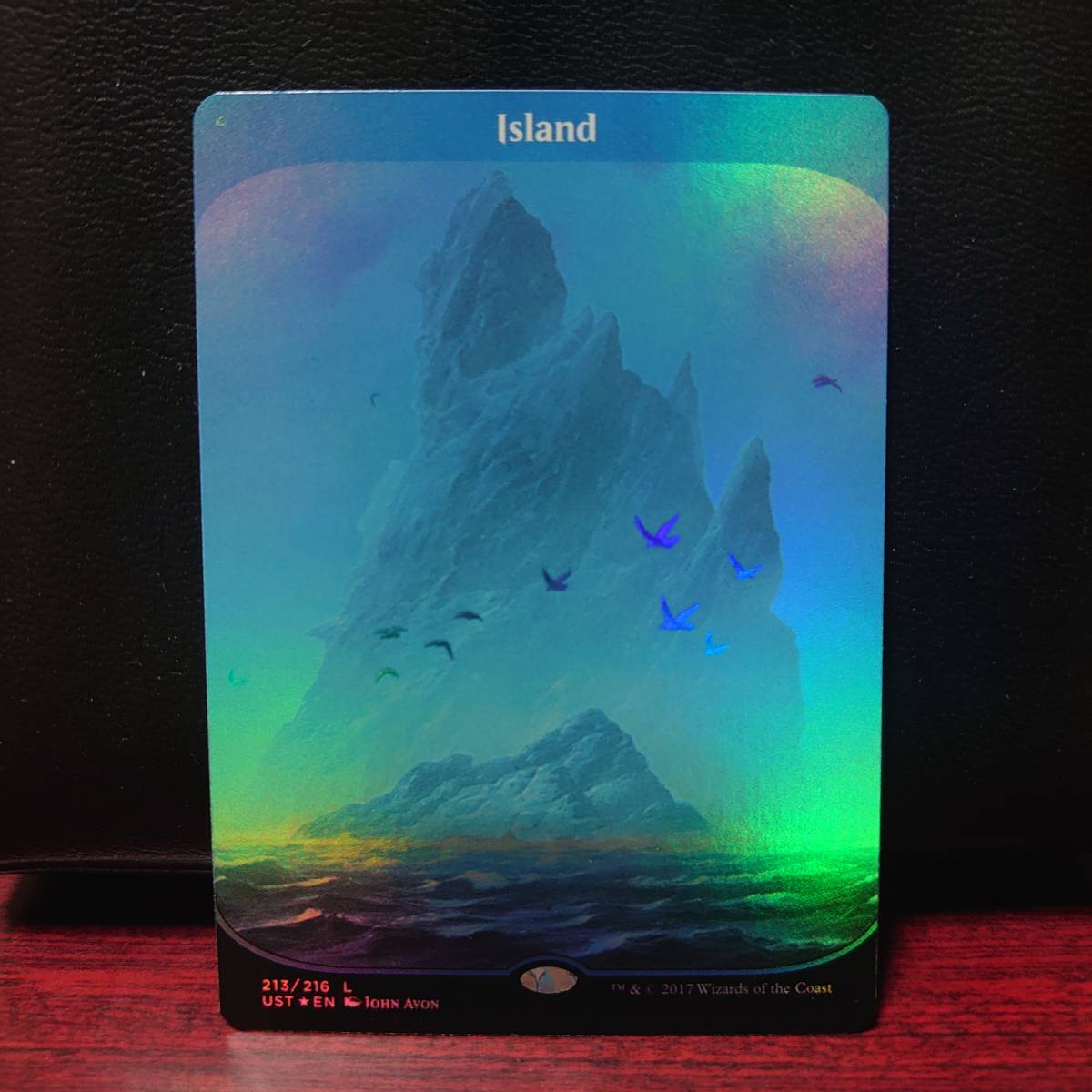 MTG【英語】【FOIL】《島/Island》[UST] Unstable 島 MTG アンス