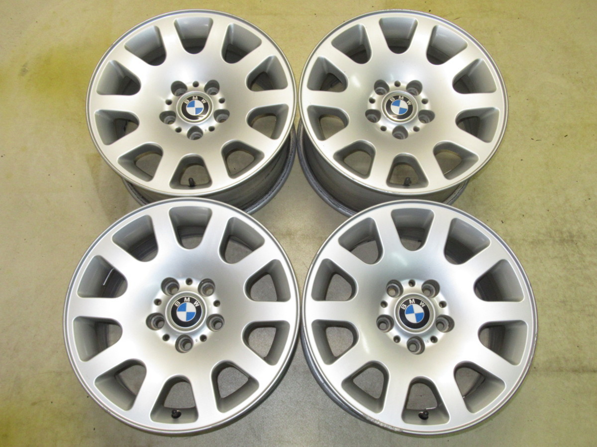 履き替え用に！BMW(E38)7シリーズ純正 7.5J-16 off+20 pcd120/5H ハブ径73ミリ M14ミリボルト対応/品番：1095048 ホイールのみ4本セット