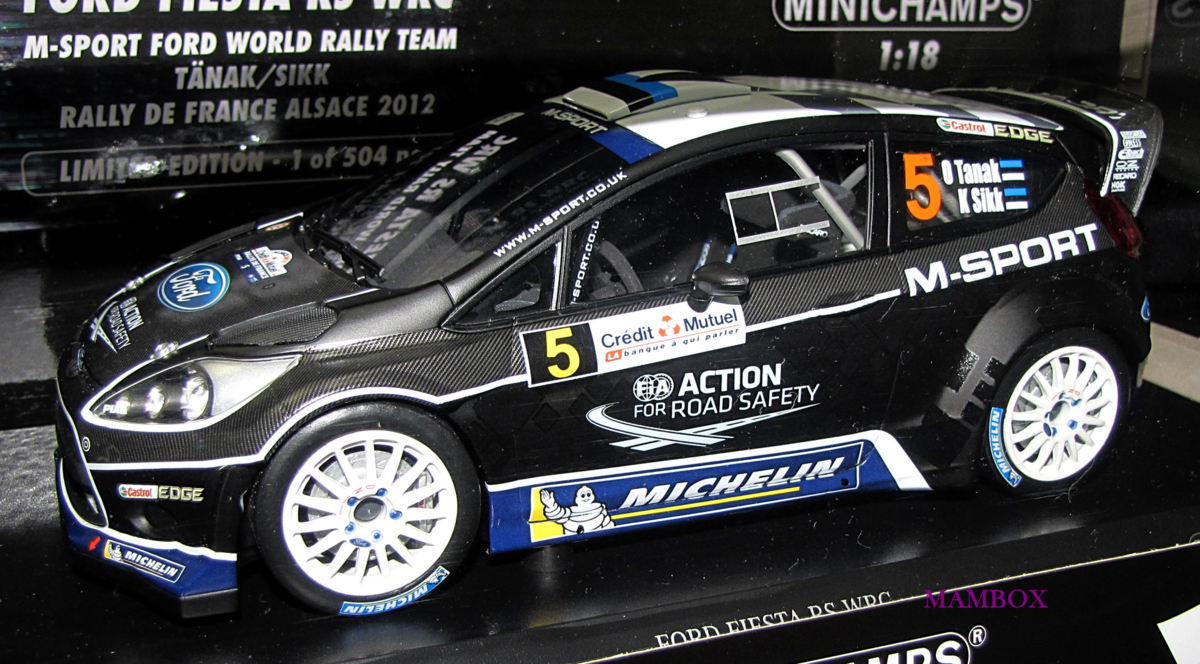 【最安値，新品】 フリマ PM 1/18 151120805 M-SPORT FORD WORLD RALLY TEAM RALLY DE FRANCE ALSACE 2012(レーシングカー)｜売買されたオークション情報、yahooの商品情報をアーカイブ公開 - オークファン レーシングカー
