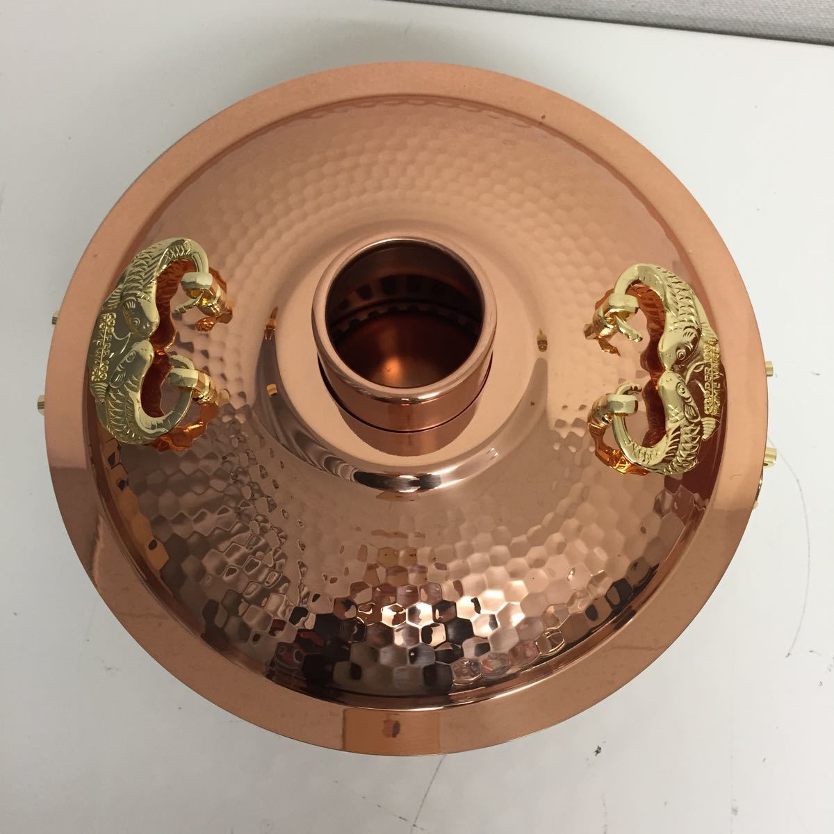 COPPER 100 HOME WARE しゃぶしゃぶ鍋 26cm 新光金属 純銅鍋 【公式通販】