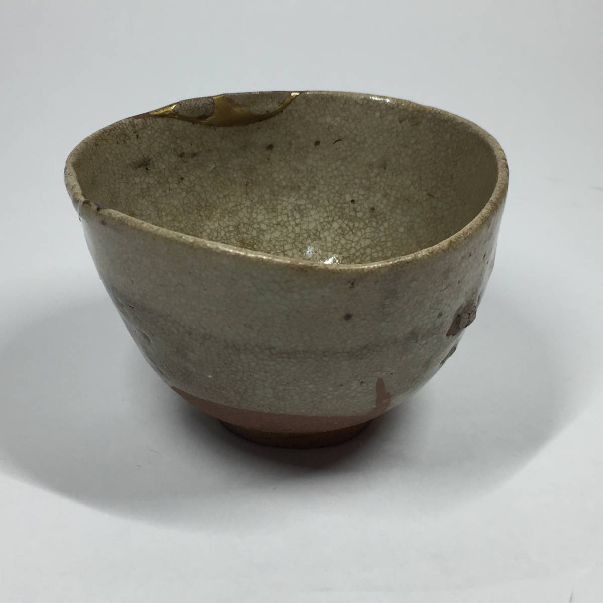 古唐津 無地唐津 蛇韻律 古童 - 小服茶碗 古美術品専門サイト 最安値 