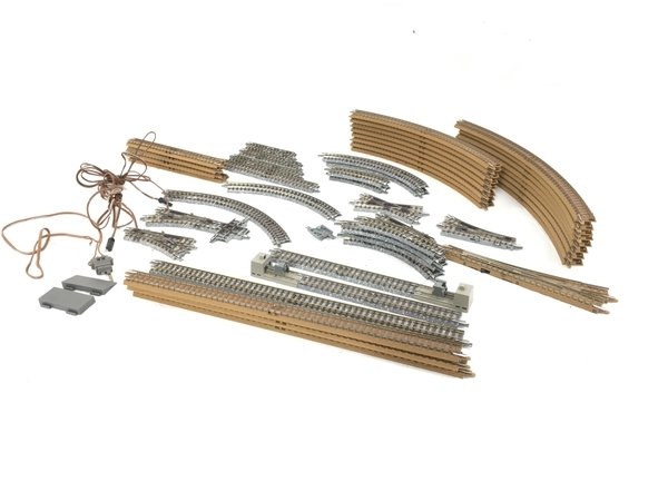 鉄道模型 Nゲージ 線路 ごちゃまぜ おまとめ セット 直線 曲線 ジャンク W5568696