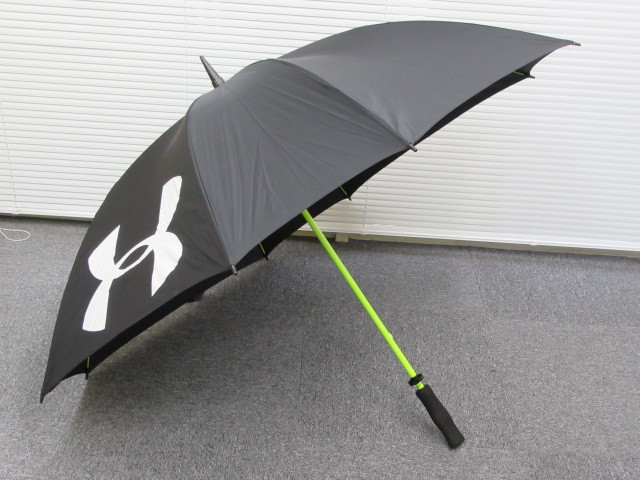 6007NSU◆中古 アンダーアーマー UNDER ARMOUR ゴルフ 傘 ゴルフアンブレラ ◆【2本落札で送料無料】