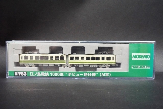 MODEMO モデモ Nゲージ 江ノ島電鉄 1000形 デビュー時仕様 M車 NT83