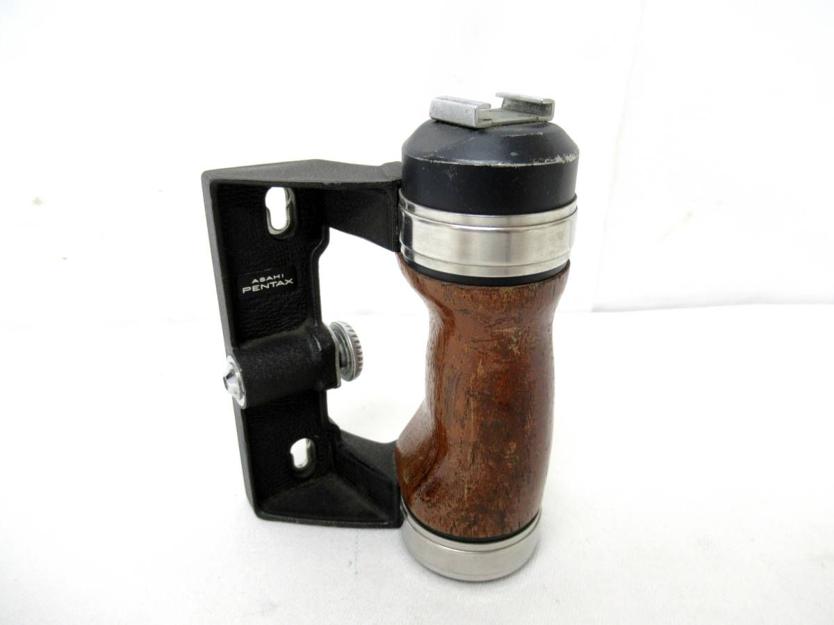 ASAHI PENTAX/ペンタックス】⑥/6×7用木製グリップ/ウッドグリップ
