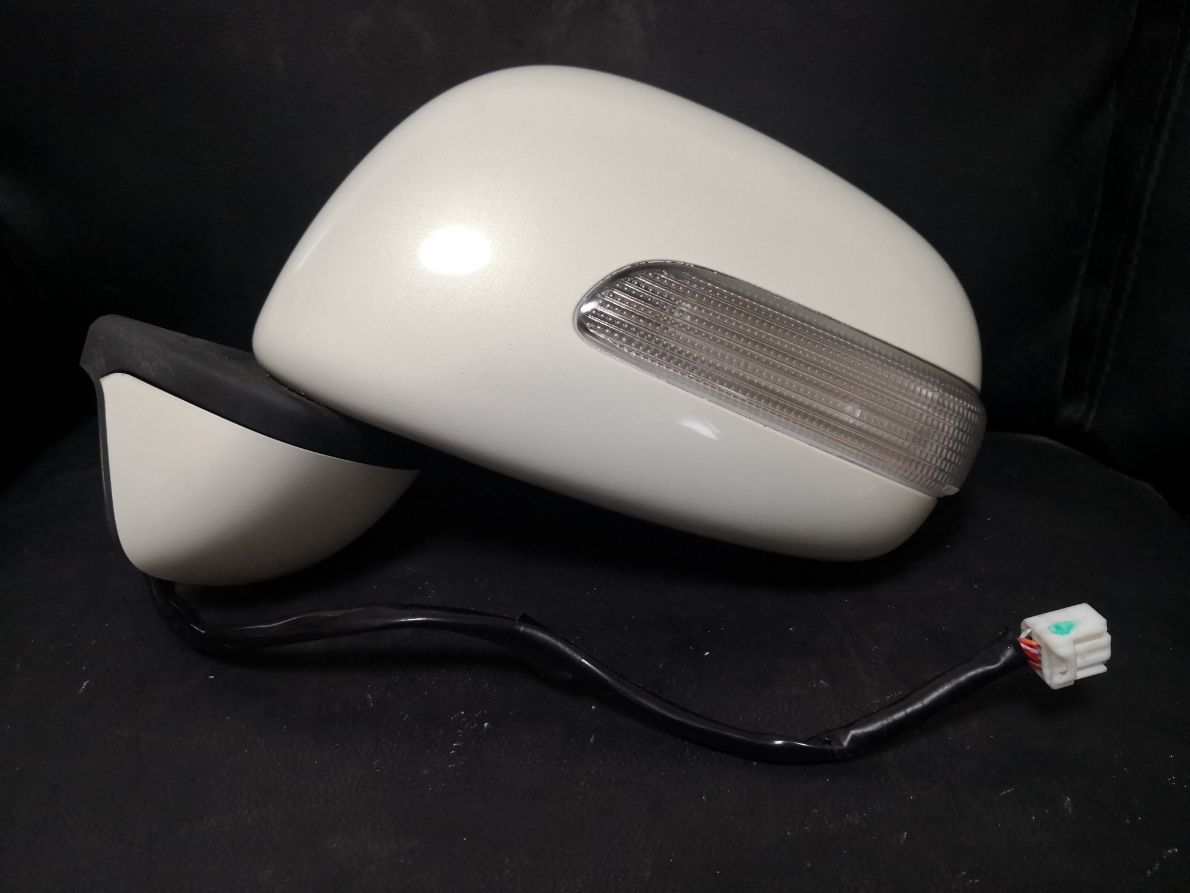 【最安値，安い】 作動保証 磨きワックス済み 電動格納 ウインカー W16 ホワイトパール 管理B33 ムーブラテ L550S L560S L650S L660S ドアミラー 左(ドアミラー)｜売買されたオークション情報、yahooの商品情報をアーカ ダイハツ用