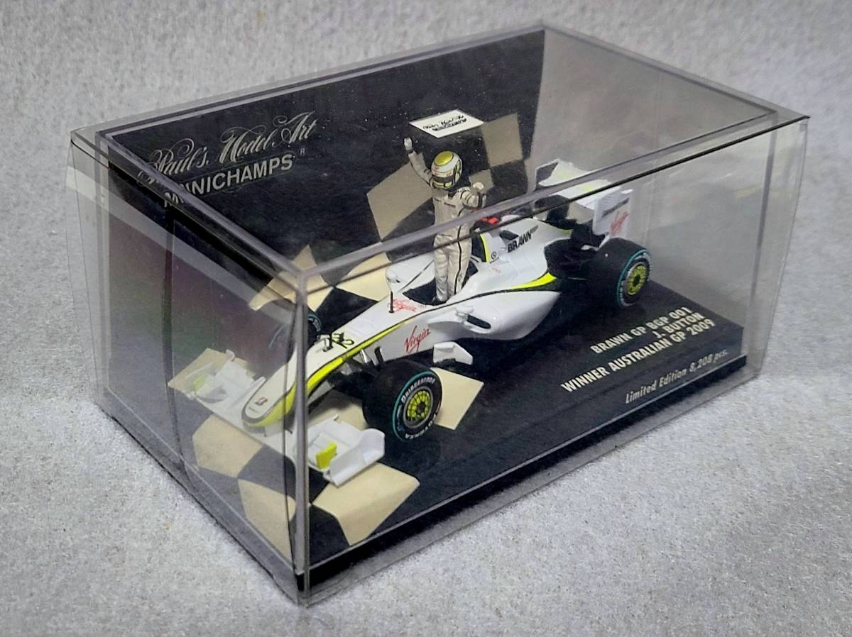 P.M.A F1 1/43 J.バトン ブラウン・メルセデス BGP001 Amazon