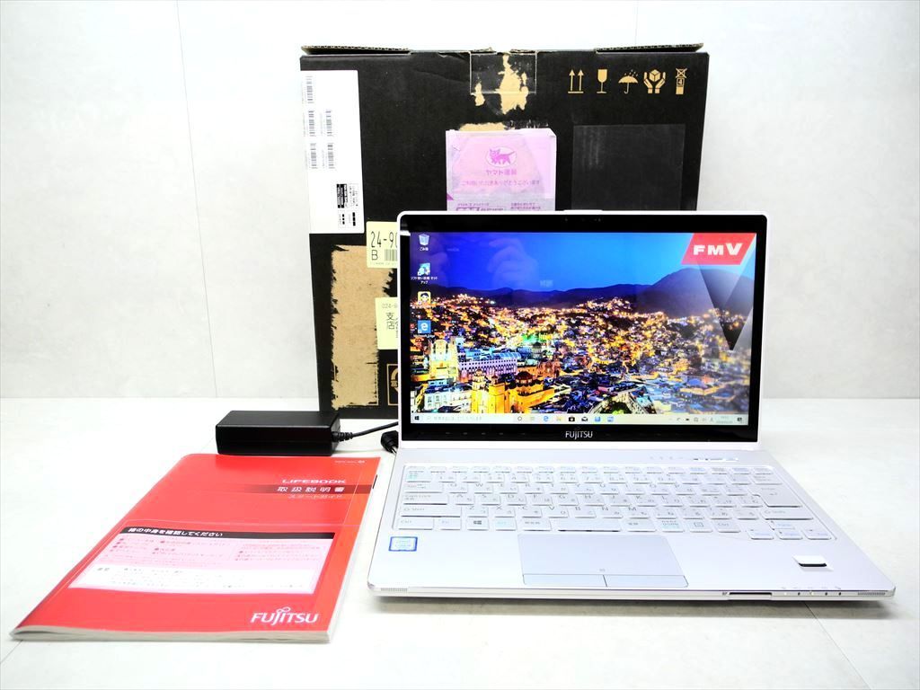 ☆良好品☆第7世代.高解像度2560×1440☆富士通.LIFEBOOK☆WS1/B1☆Core i5 2.50GHz/8GB/SSD256GB/BD/無線/Bluetooth/カメラ/DtoD領域☆1円