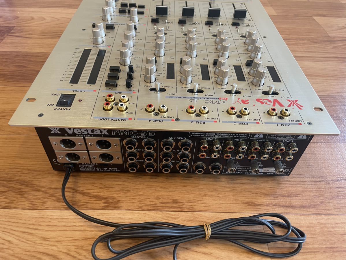VESTAX PMC55 ジャンク ロータリーミキサー レア ジャンク品Vestax⁄DJ