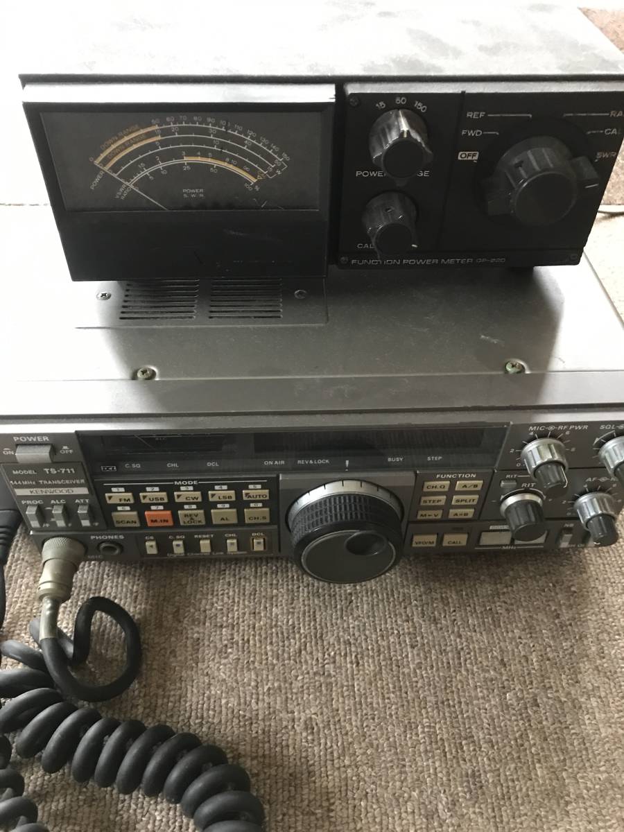 KENWOOD TS-711 オールモード機 ケンウッド 無線機 ジャンク M10898359