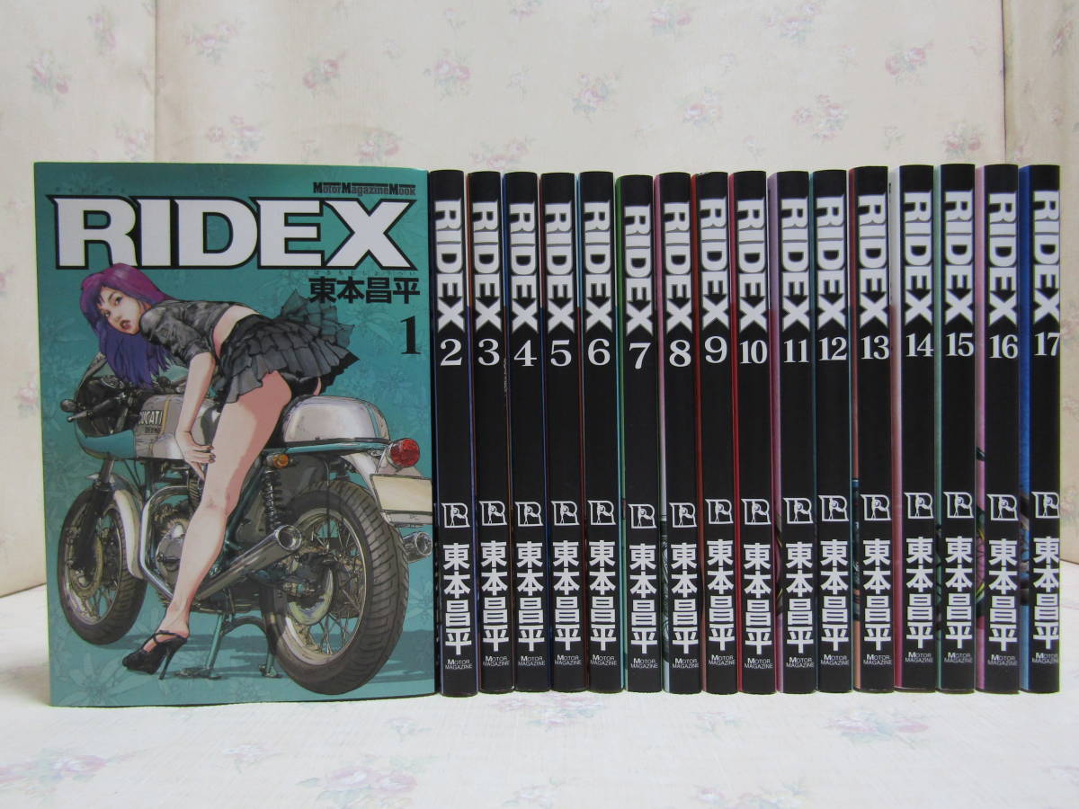 mse2563) RIDEX ライデックス 1～17巻セット 東本昌平 全巻初版 【公式
