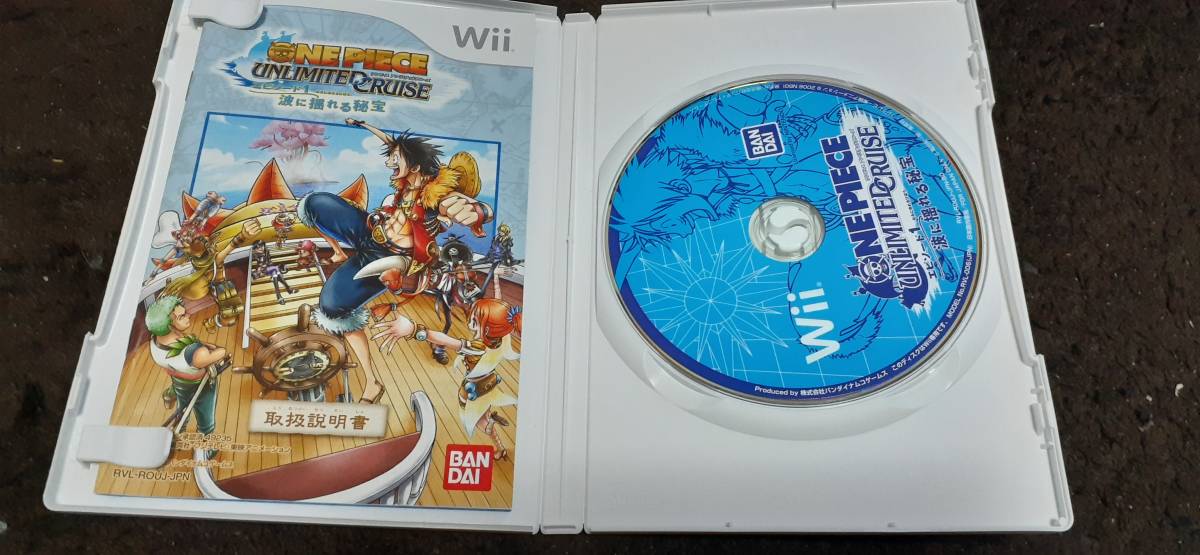 Wii ワンピース アンリミテッドクルーズ エピソード 1 箱 説明書 付 2枚ま クイックポスト 送料198円 アクション 売買されたオークション情報 Yahooの商品情報をアーカイブ公開 オークファン Aucfan Com