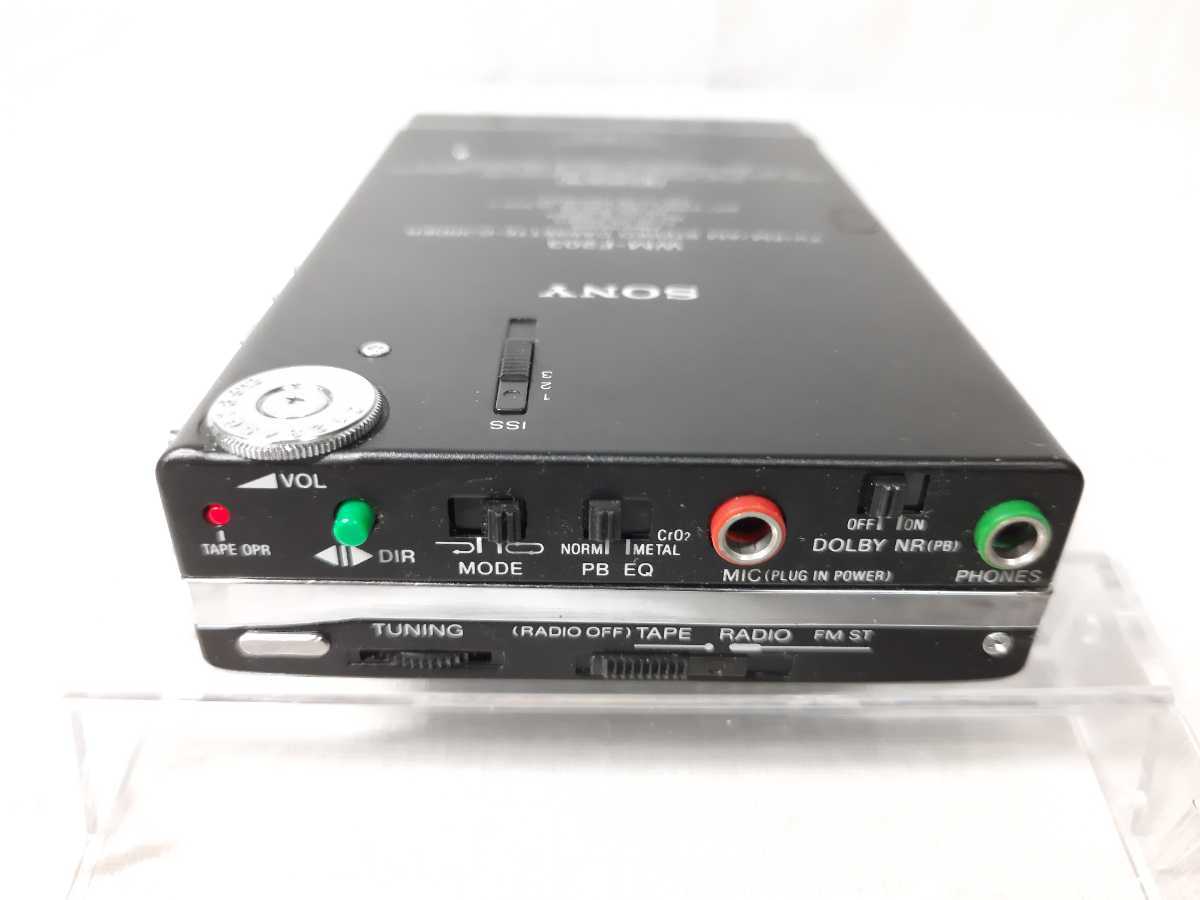 整備済み動作美品 WM-F203 カセットウォークマン　ポータブルプレイヤー 整備済み動作品 WM-F203 カセットウォークマン ポータブルプレイヤー