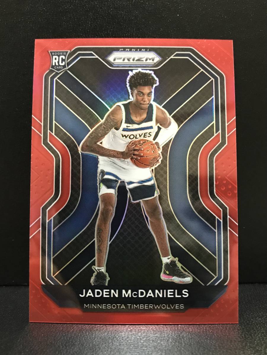 2020-21 Jaden Panini No.88 Red BASKETBALL Jaden McDaniels 2020-21
