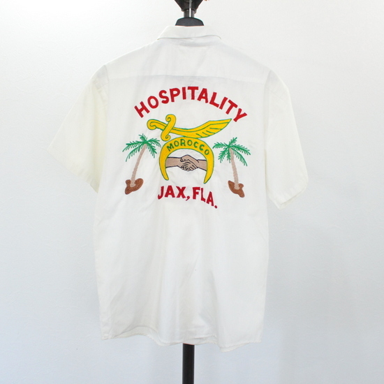 ♦️60年代Air FloヴィンテージボーリングシャツMサイズ♦️ 50s 50