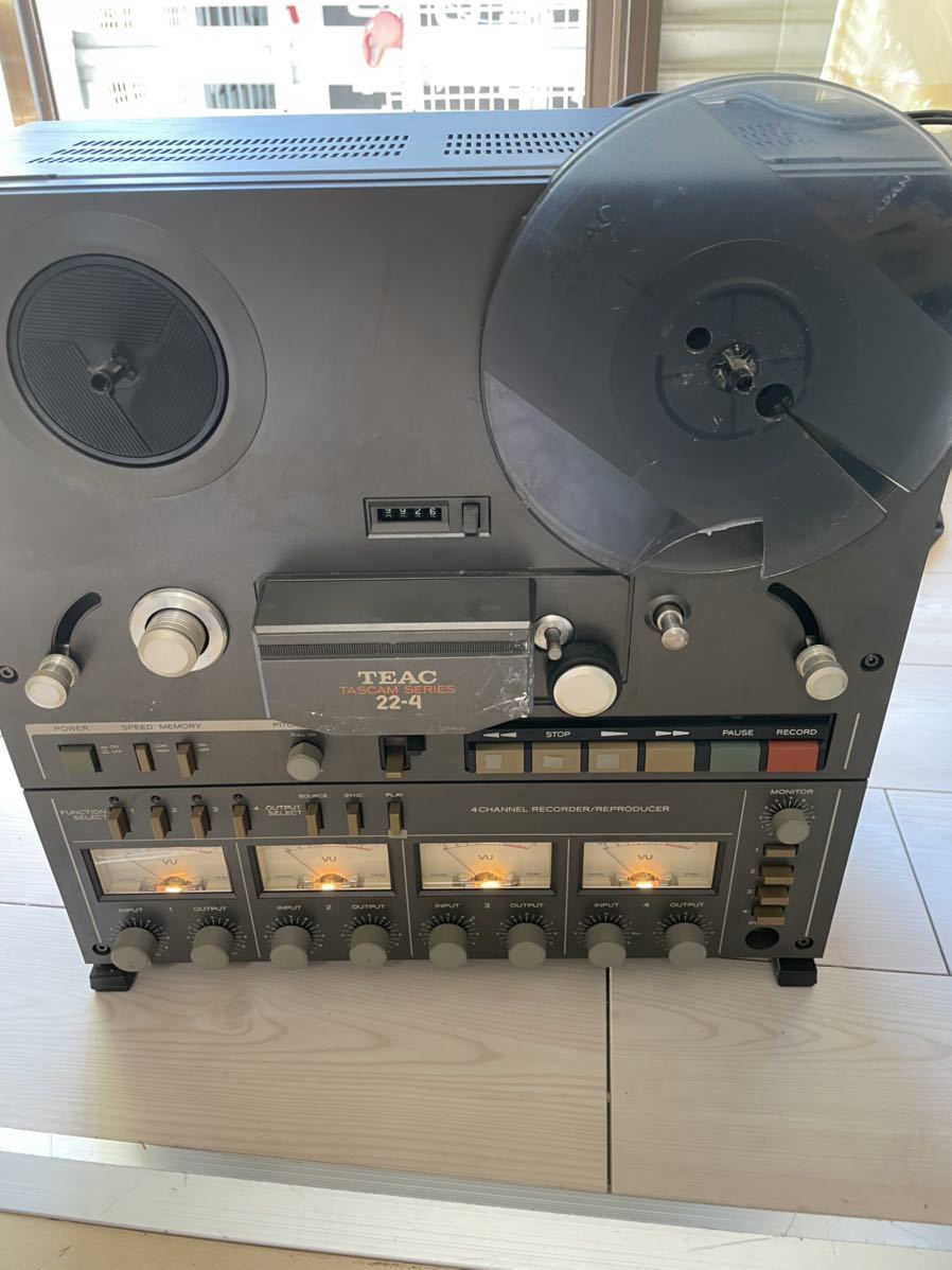 TEAC オープンリールデッキ　22-4 ジャンク
