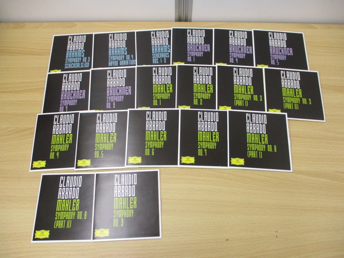 △01)Claudio Abbado/The Symphony Edition/クラウディオ・アバド/ザ