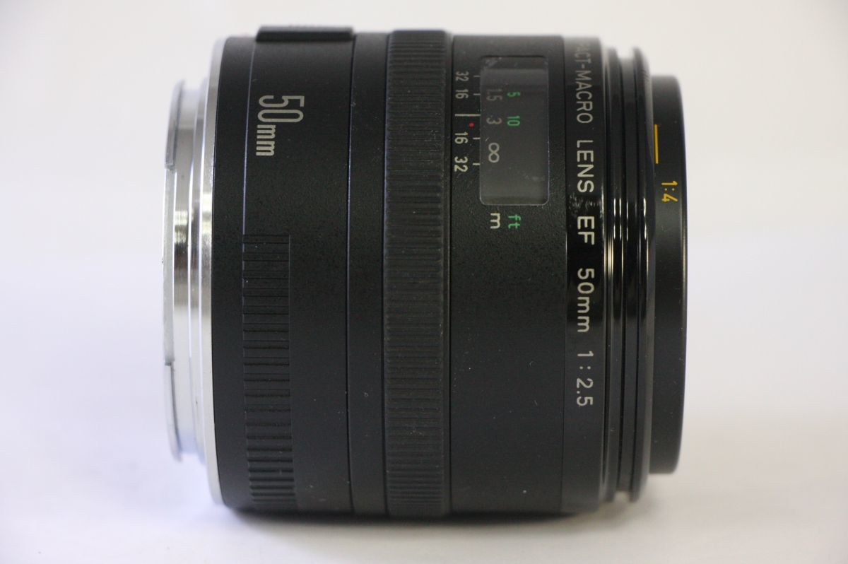極上品☆キヤノン Canon COMPACT-MACRO EF 50mm F2.5☆11921