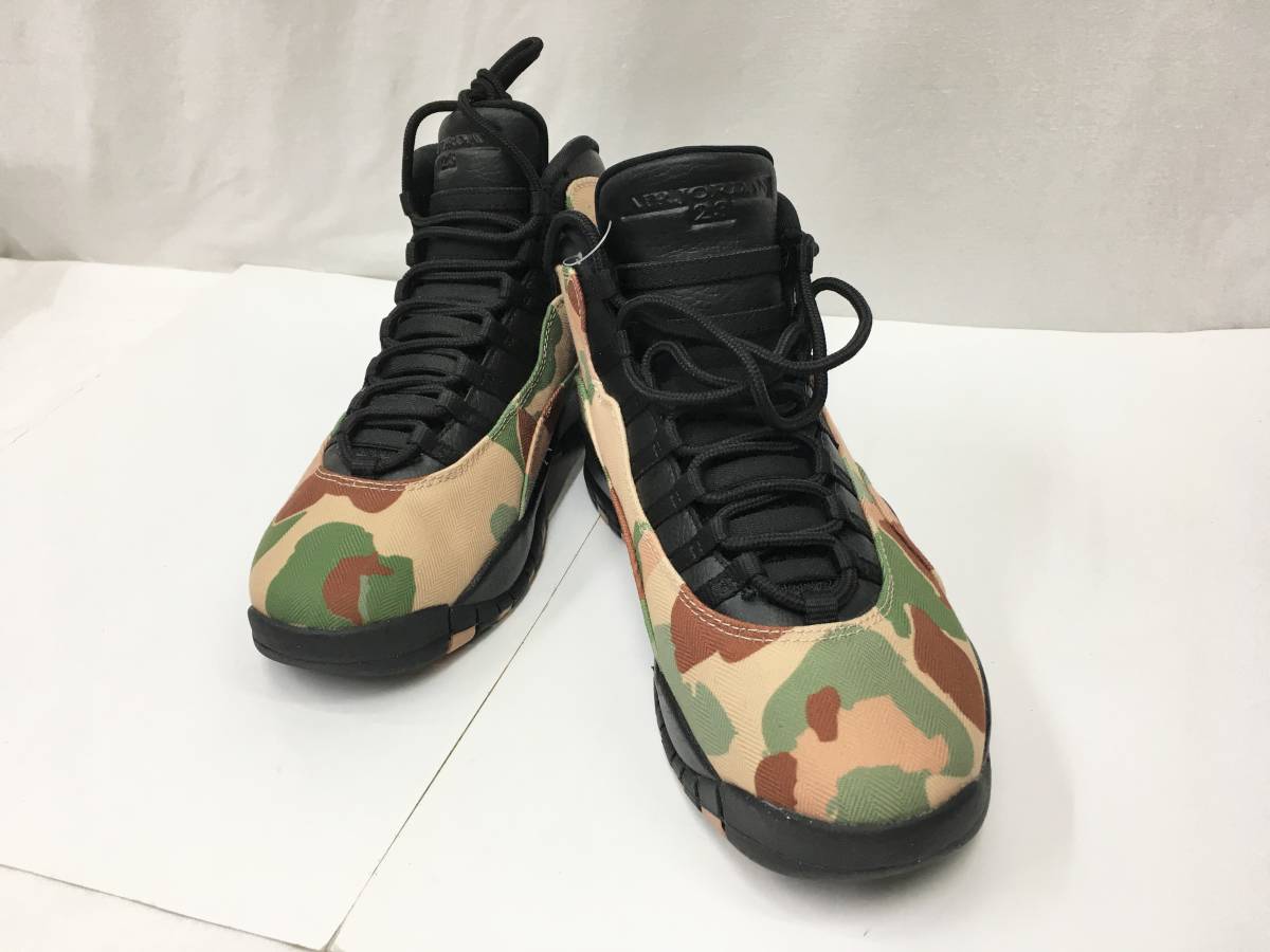 0 エアジョーダン10 JORDAN AIR RETRO カモの通販 retro - レトロ 