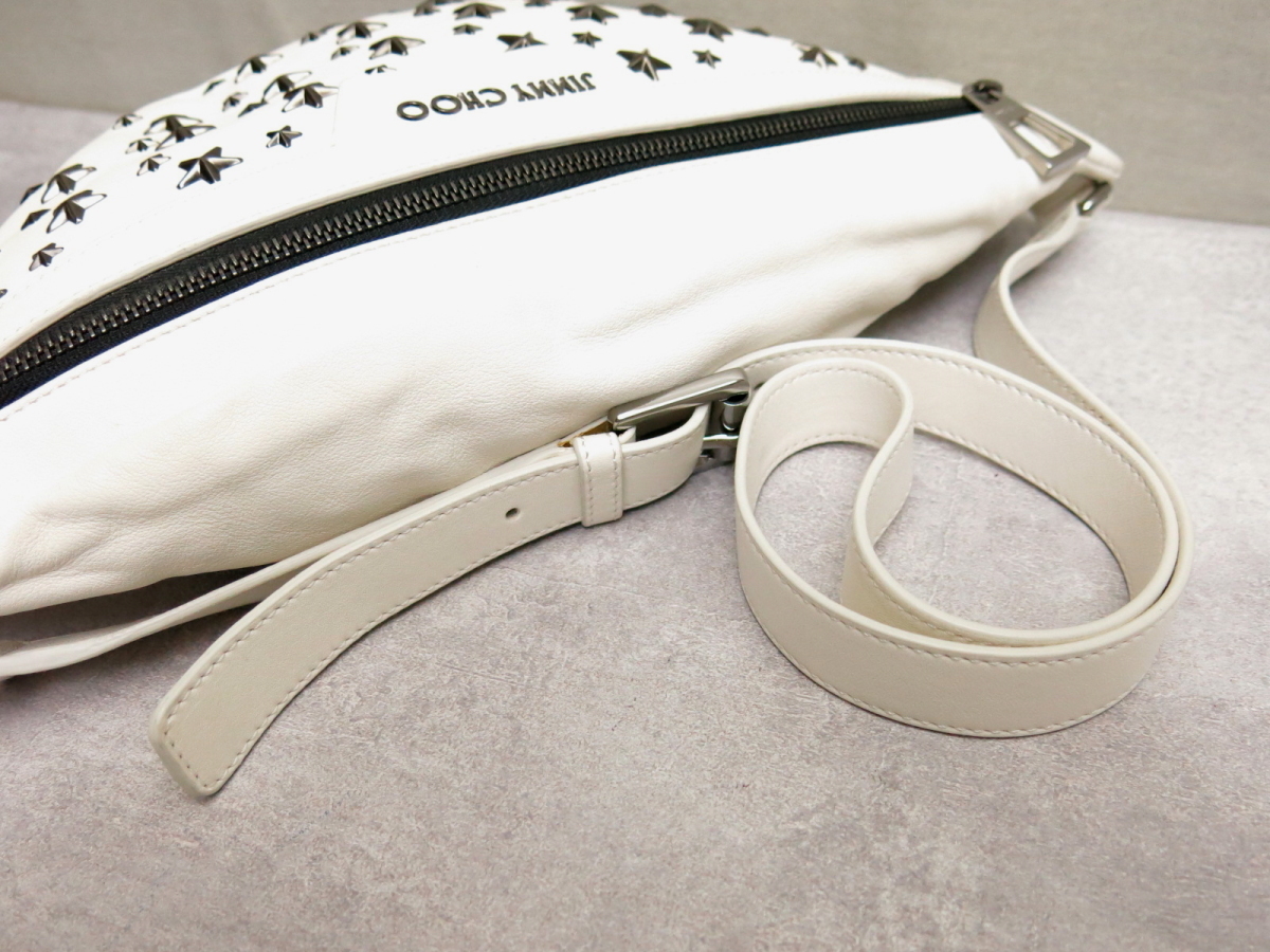 ○超美品○JIMMY CHOO ジミー チュウ○メンズ○デリー○カーフ レザー 