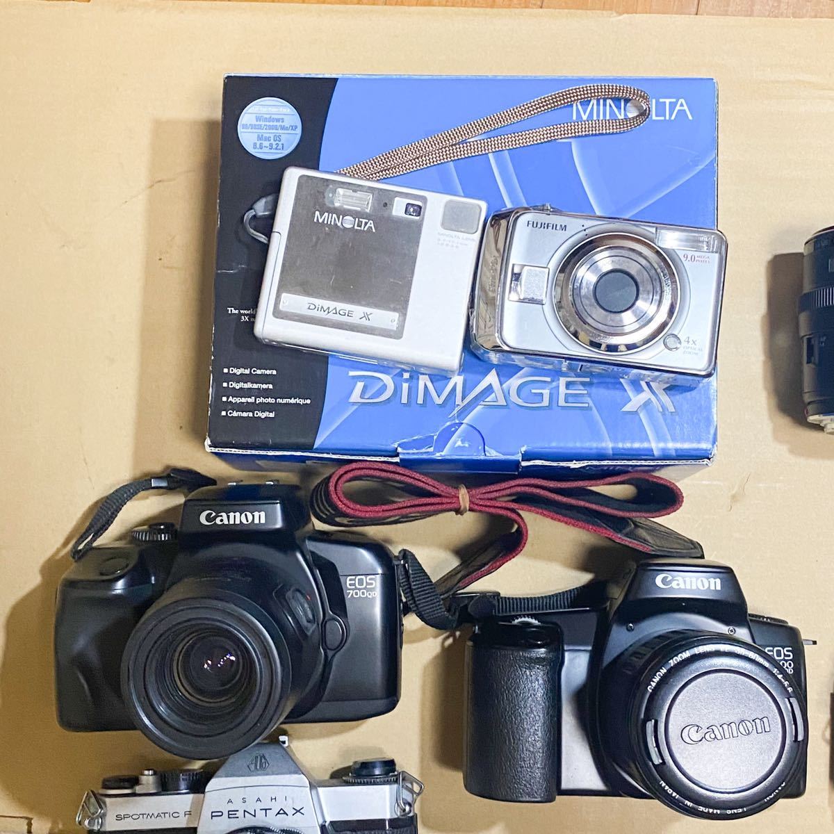 1円～ Dランク フィルム カメラ 一眼レフ レンズなど 大量 まとめ