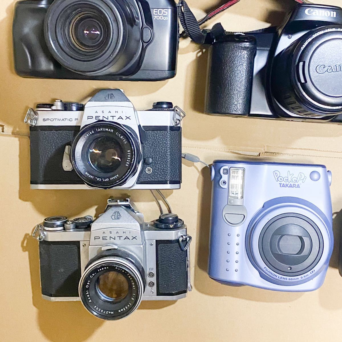 1円～ Dランク フィルム カメラ 一眼レフ レンズなど 大量 まとめ