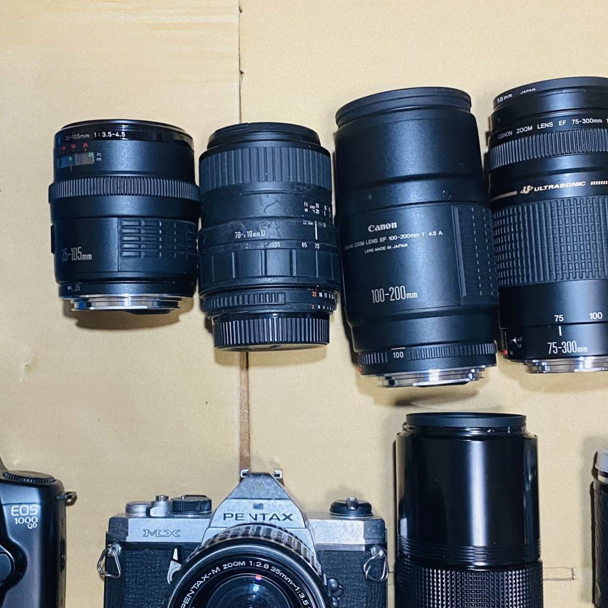 1円～ Dランク フィルム カメラ 一眼レフ レンズなど 大量 まとめ