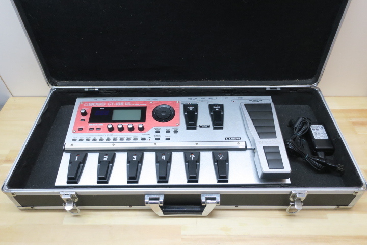 □【中古品】BOSS ベース用マルチエフェクター GT-10B ケース