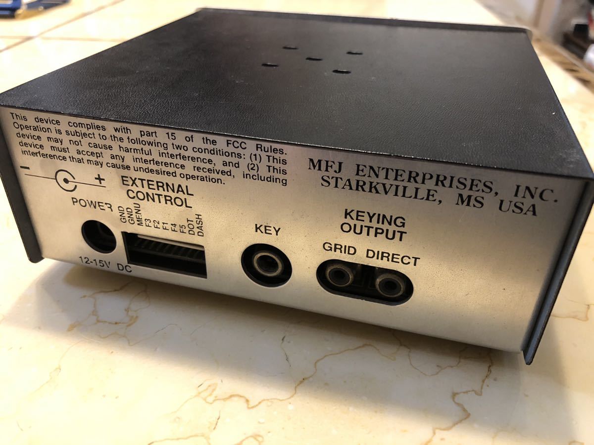 MFJ-492 Menu Driven Memory Keyer