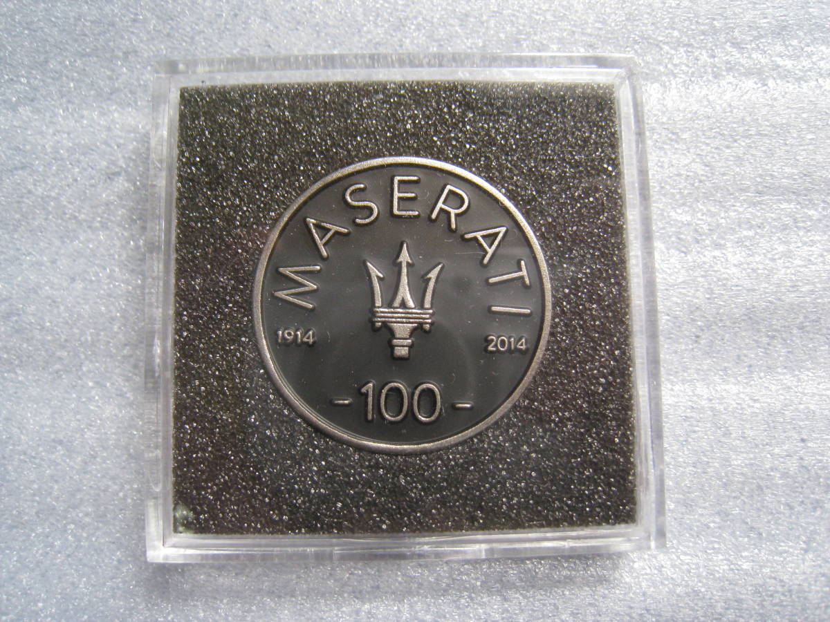 【新品/非売品】マセラティ 記念メダル 100th Anniversary