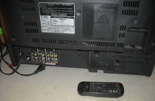 ☆日立 HITACHI 28型ブラウン管テレビ C28-WE60-2(ブラウン管