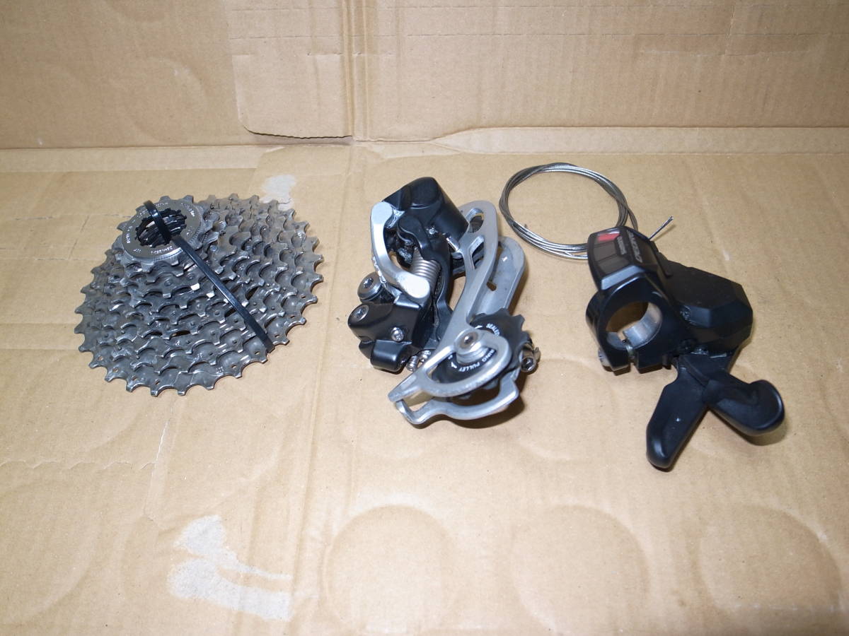 最安値，限定SALE SHIMANO DEORE XT RD-M772GS 9s SL-M590右のみ CS-HG50 ９速 送料520円 ミドルゲージ シャドー Birdy BD-1 ミニベロ(リアディレイラー)｜売買されたオークション情報、yahooの商品情報をアーカイブ公開 - オー リアディレイラー