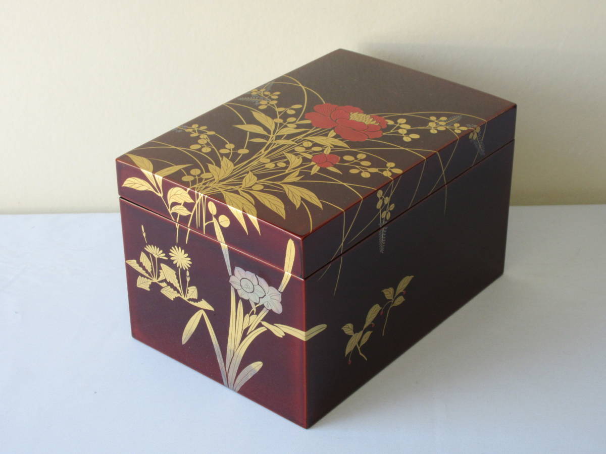 最後値下げ輪島塗 利休茶箱(蒔絵師)常斉造 美品 - メルカリ