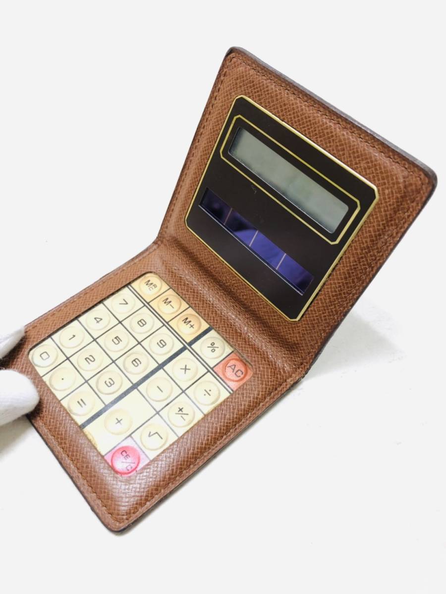 IK9065 LOUIS VUITTON ルイヴィトン モノグラム 電卓 パリ本店限定販売 