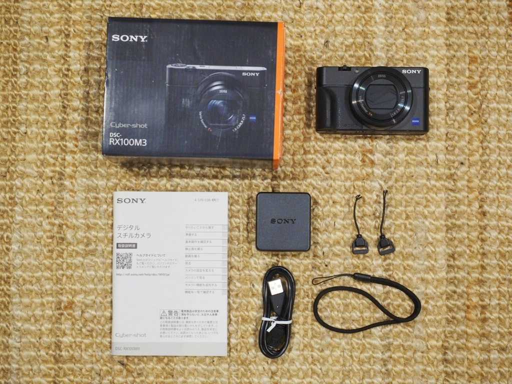 SONY Cyber-shot DSC-RX100 付属品完備 撮影ガイド本付き