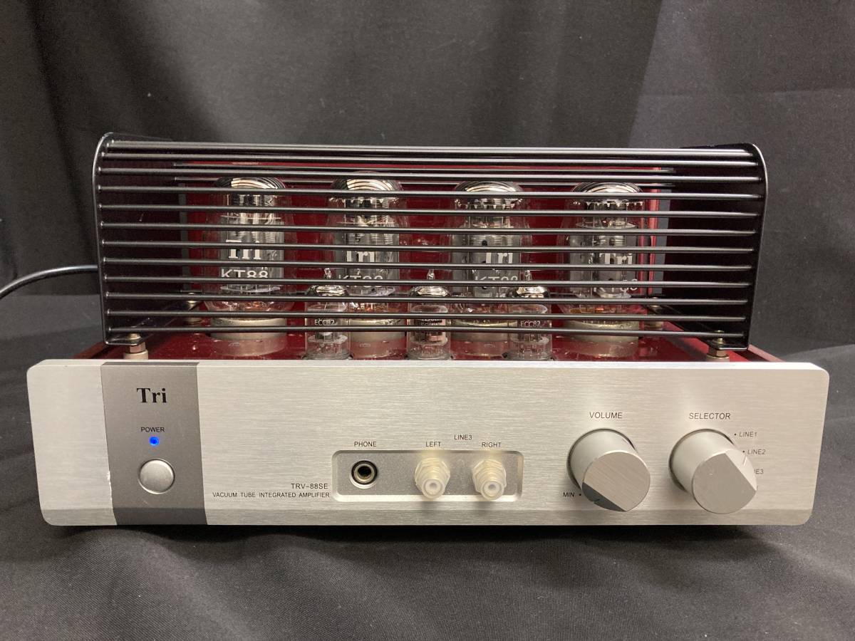 TRIODE(トライオード）KT88真空管プリメインアンプ TRV-88SE（元箱付 
