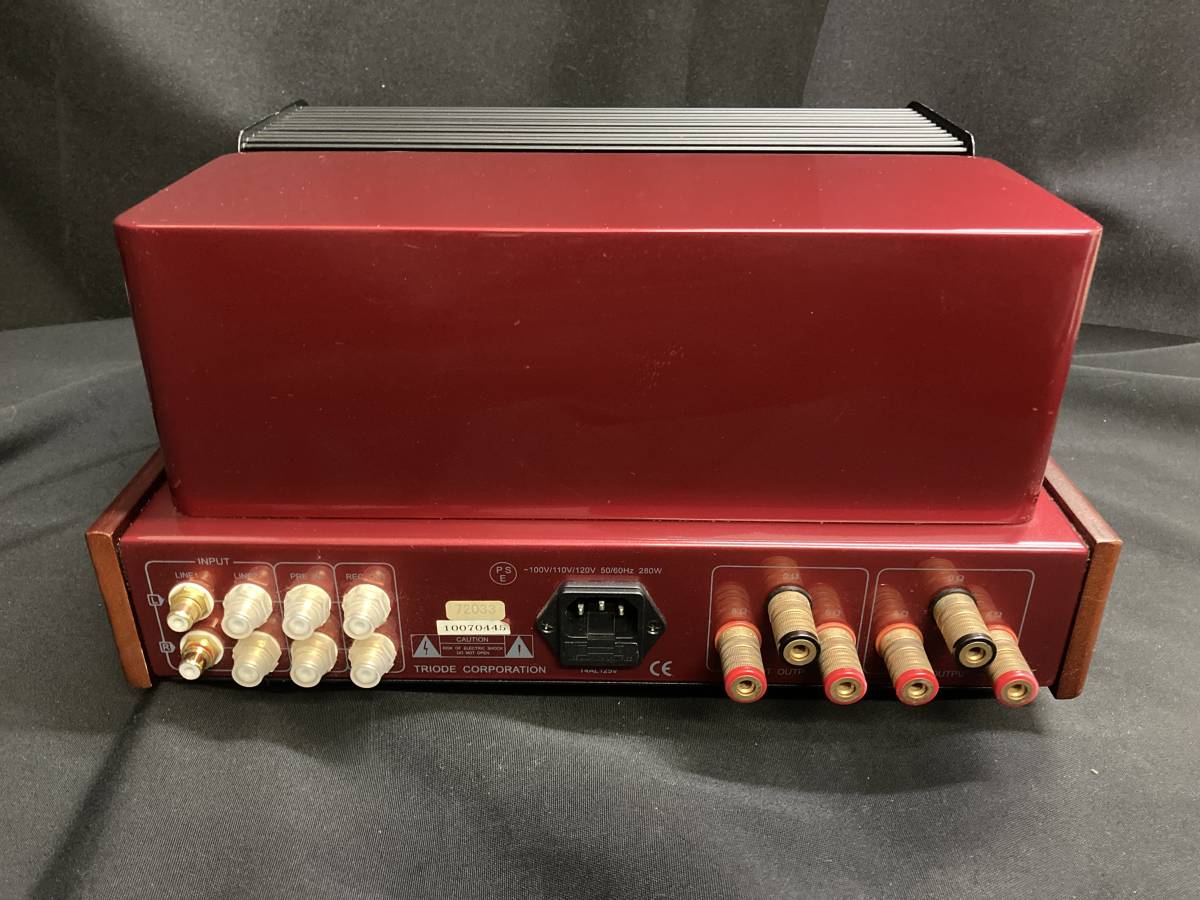 TRIODE(トライオード）KT88真空管プリメインアンプ TRV-88SE（元箱付 
