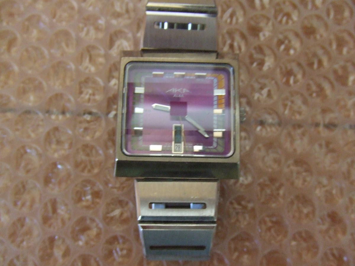 メンズ 腕時計 SEIKO AKA ALBA V733-5A40 腕時計 Quartz セイコー AKA 