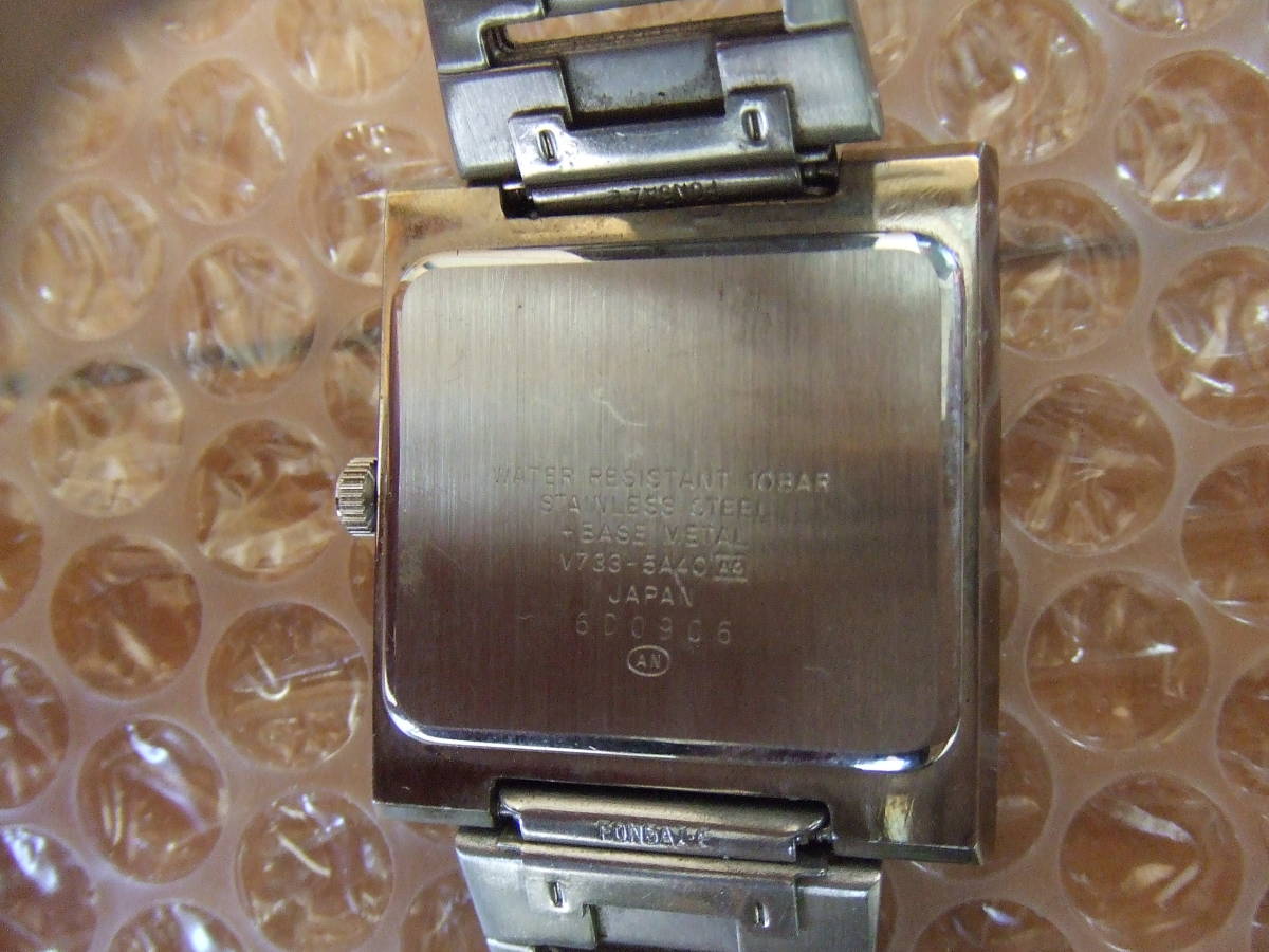 メンズ 腕時計 SEIKO AKA ALBA V733-5A40 腕時計 Quartz セイコー AKA 