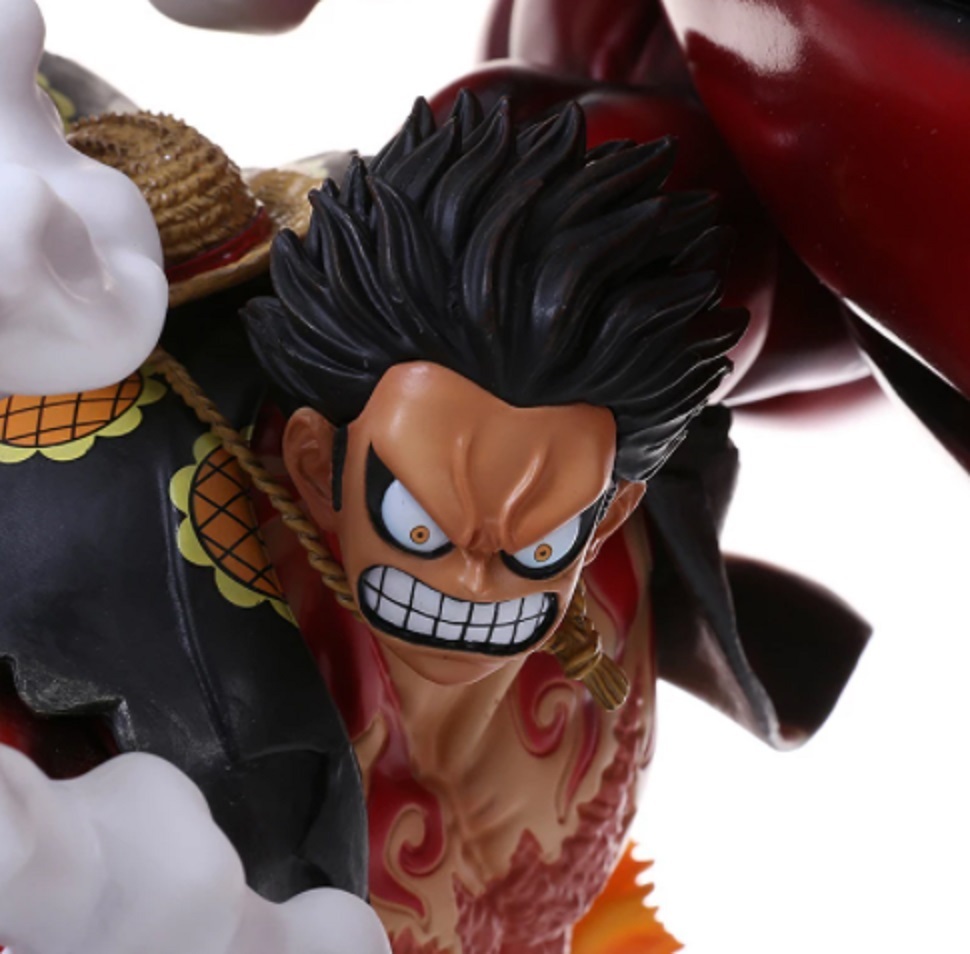 1円スタート ワンピース Onepiece モンキー D ルフィ フィギュア ギア4 ギアフォース 33cm コングガン 猿王銃 モンキー D ルフィ 売買されたオークション情報 Yahooの商品情報をアーカイブ公開 オークファン Aucfan Com