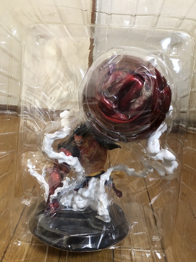 1円スタート ワンピース Onepiece モンキー D ルフィ フィギュア ギア4 ギアフォース 33cm コングガン 猿王銃 モンキー D ルフィ 売買されたオークション情報 Yahooの商品情報をアーカイブ公開 オークファン Aucfan Com