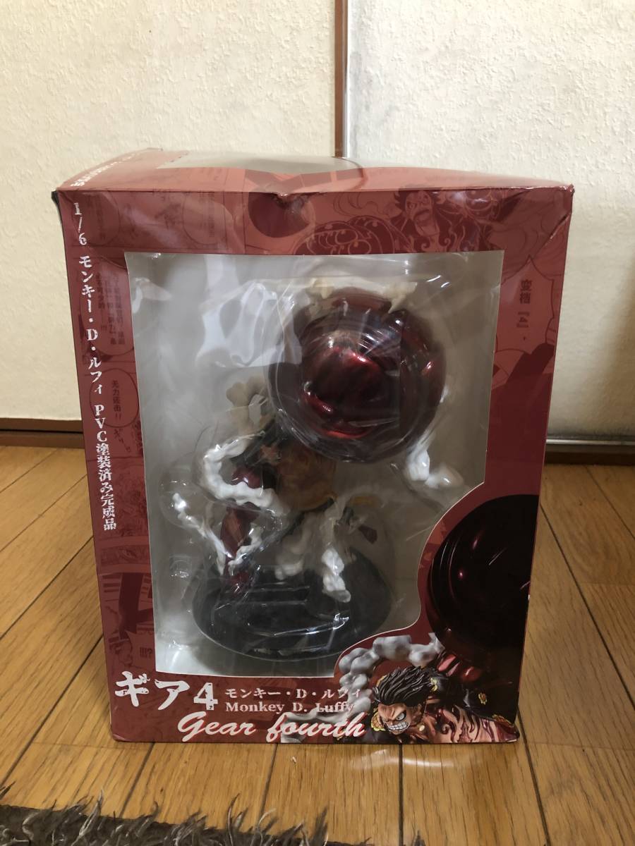 1円スタート ワンピース Onepiece モンキー D ルフィ フィギュア ギア4 ギアフォース 33cm コングガン 猿王銃 モンキー D ルフィ 売買されたオークション情報 Yahooの商品情報をアーカイブ公開 オークファン Aucfan Com
