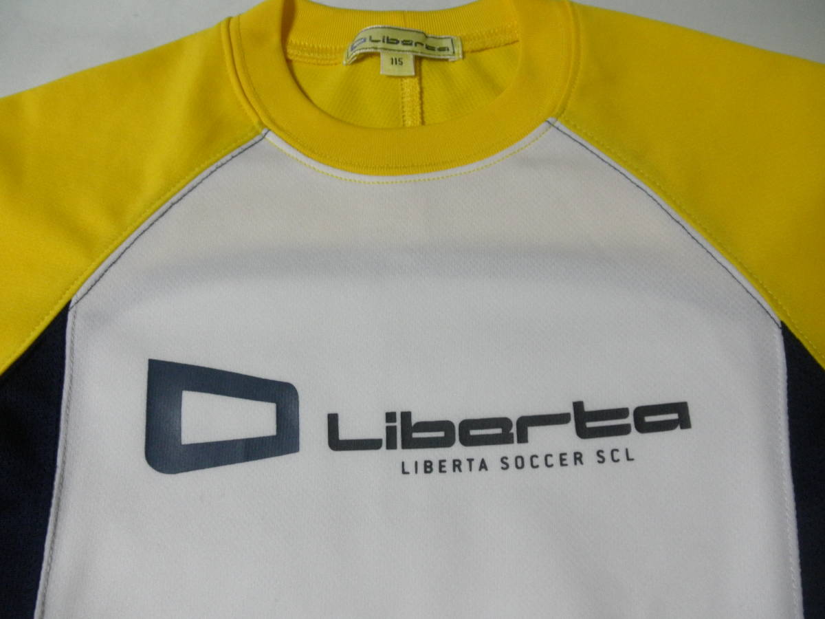 17 中古 Liberta リベルタ サッカースクール 130cm トレーニングウェア