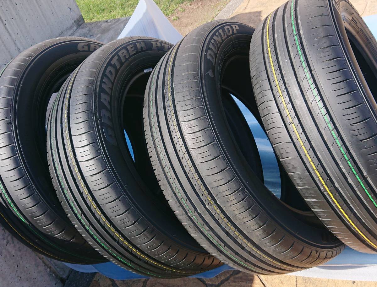 新車外し RAV4 ダンロップ GRANDTREK PT30 225/60R18 2020年37週製 4本